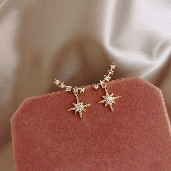 Celestial stars earrings