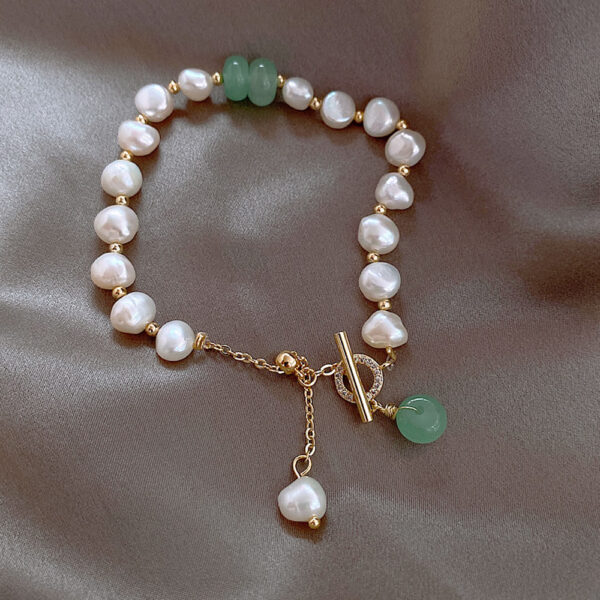 Freshwater Pearl Adjustable Bracelet - Image 2