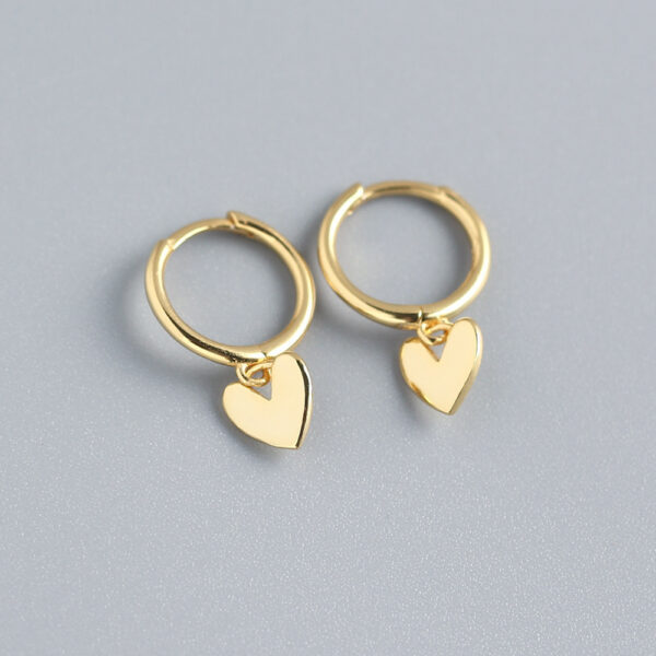 Love Heart Earrings - Image 5