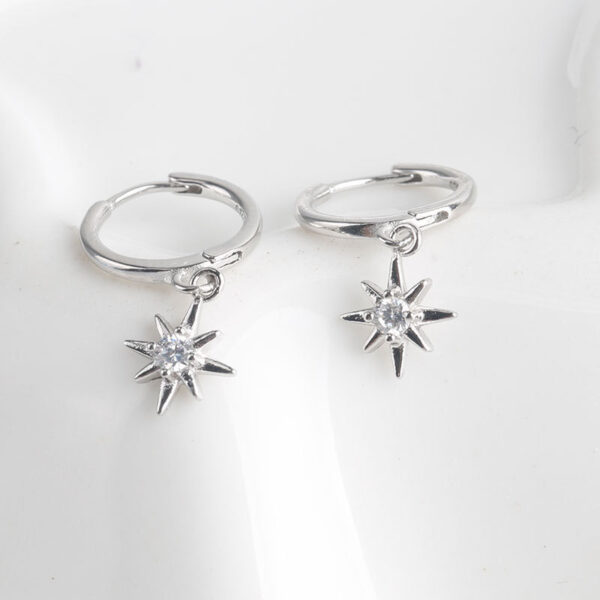 Temperament sterling silver earrings - Image 2