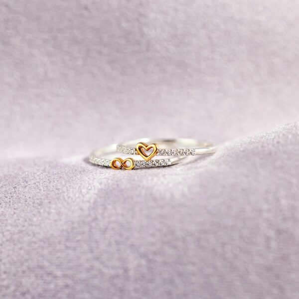 Heart Style Zircon Ring - Image 4