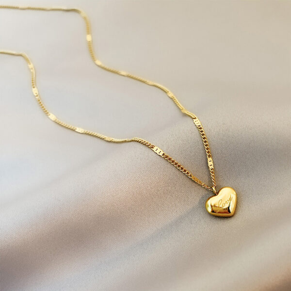 Vintage Simple Heart Necklace